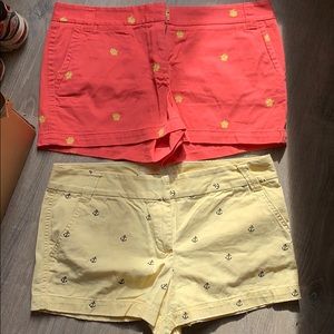 Pair of J Crew Critter Shorts
